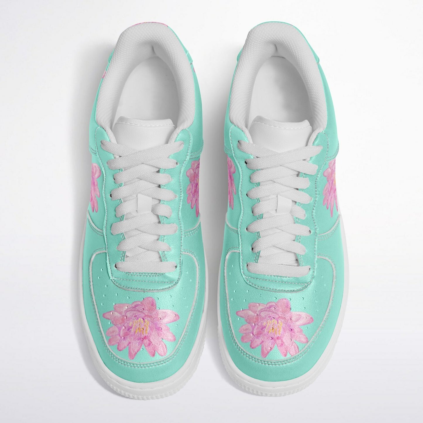 Sneakers Low Tops with Water Lillies