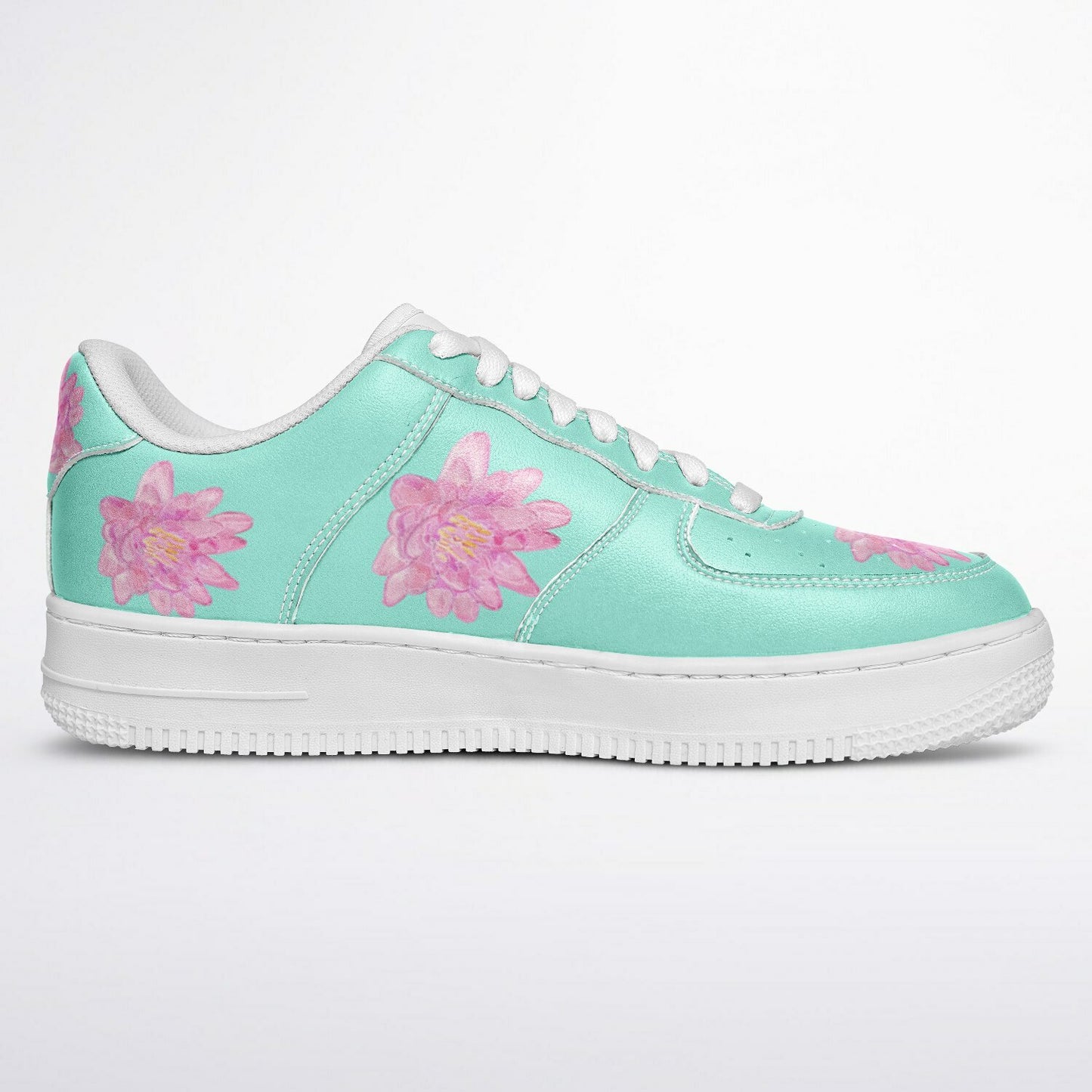 Sneakers Low Tops with Water Lillies