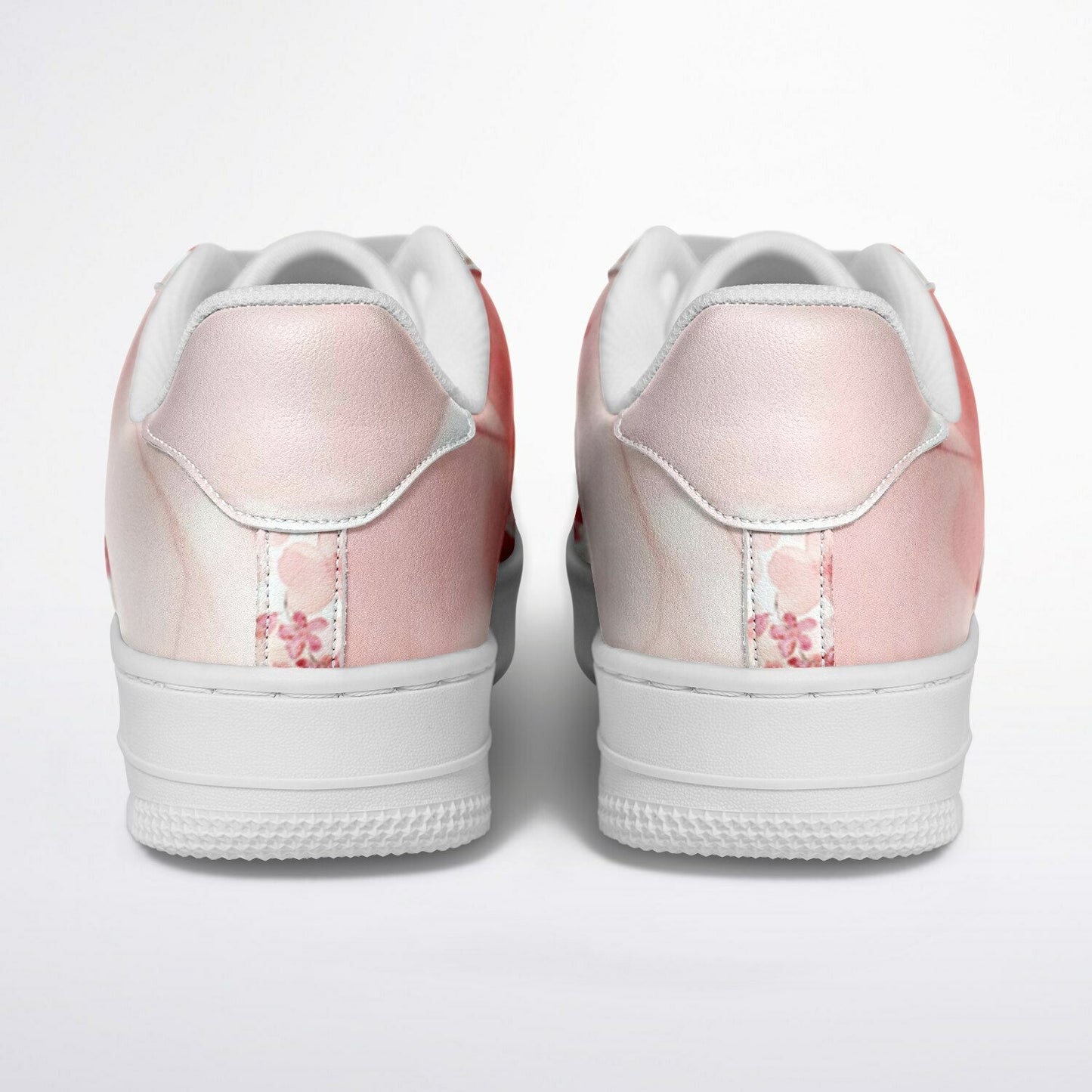 Sneakers Low Tops with Cherry Blossoms - sneakerpanache.comSneakers Low Tops with Cherry Blossoms