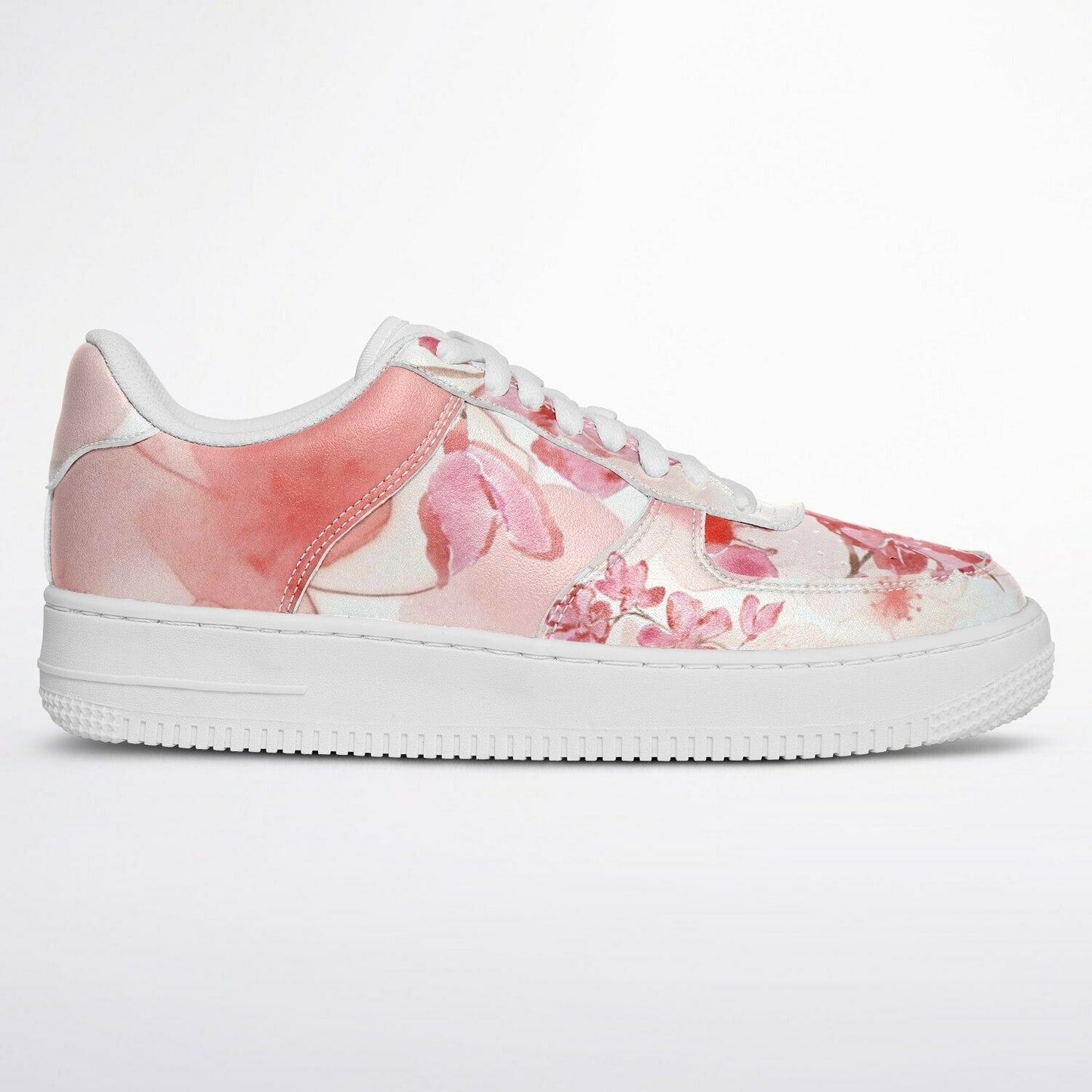 Sneakers Low Tops with Cherry Blossoms - sneakerpanache.comSneakers Low Tops with Cherry Blossoms