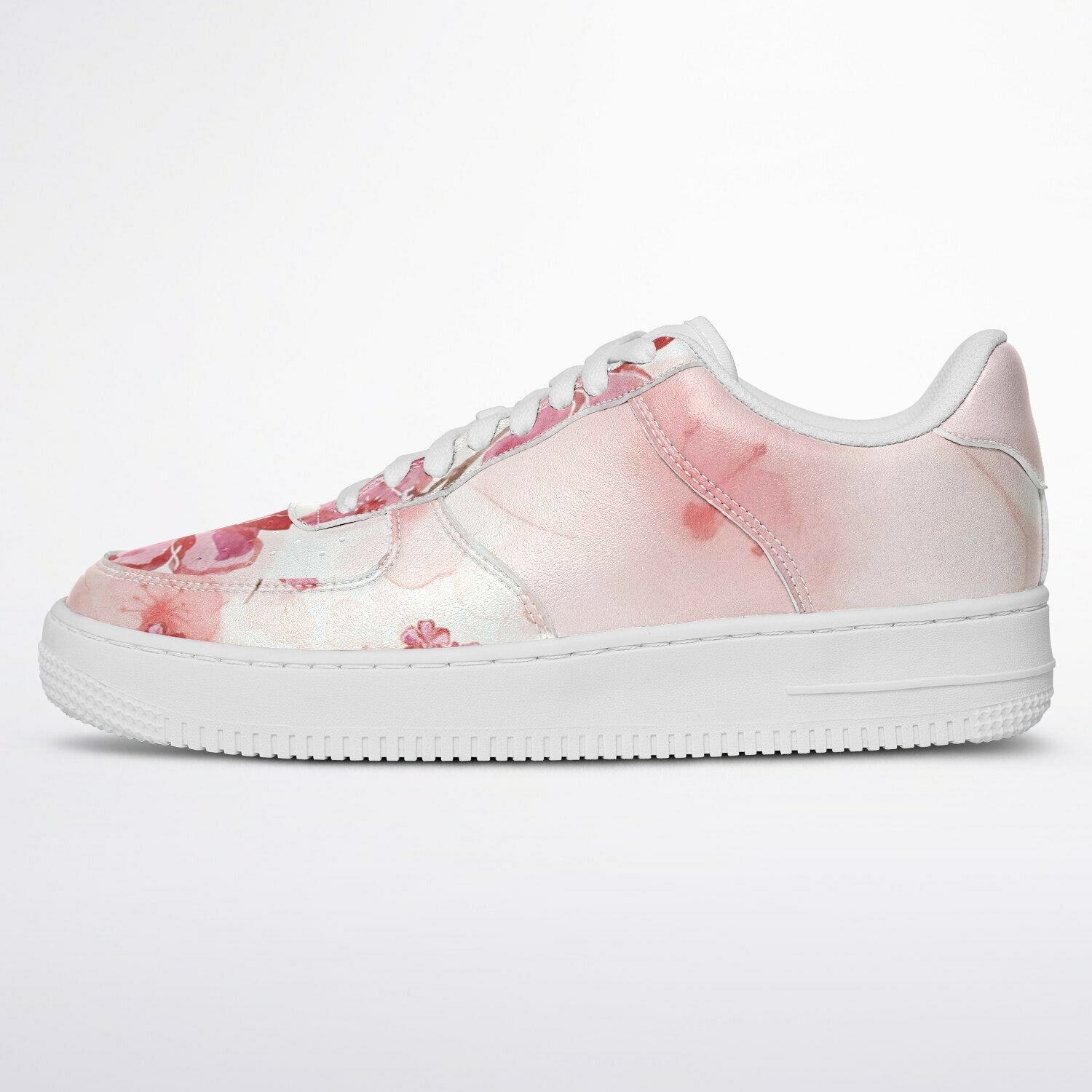 Sneakers Low Tops with Cherry Blossoms - sneakerpanache.comSneakers Low Tops with Cherry Blossoms