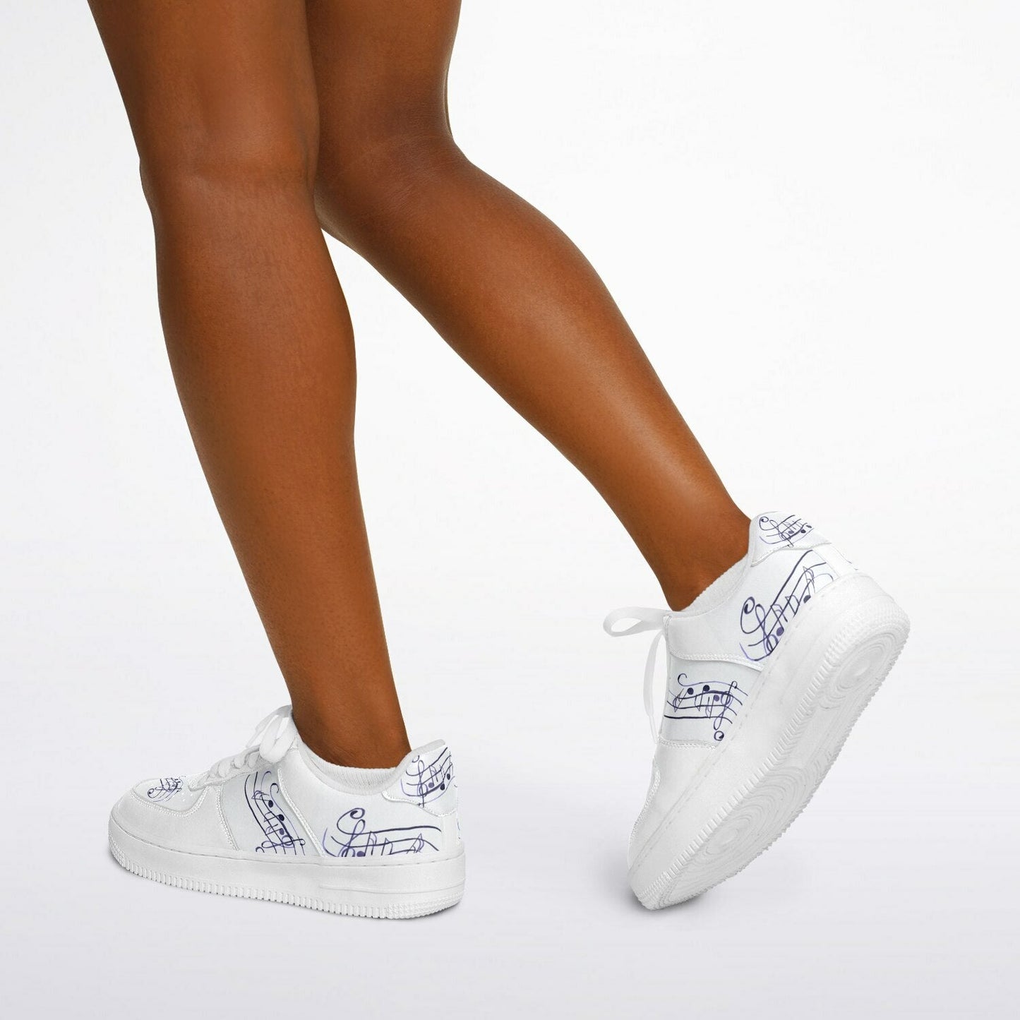 Sneakers Low Tops with Music Notes - sneakerpanache.comSneakers Low Tops with Music Notes