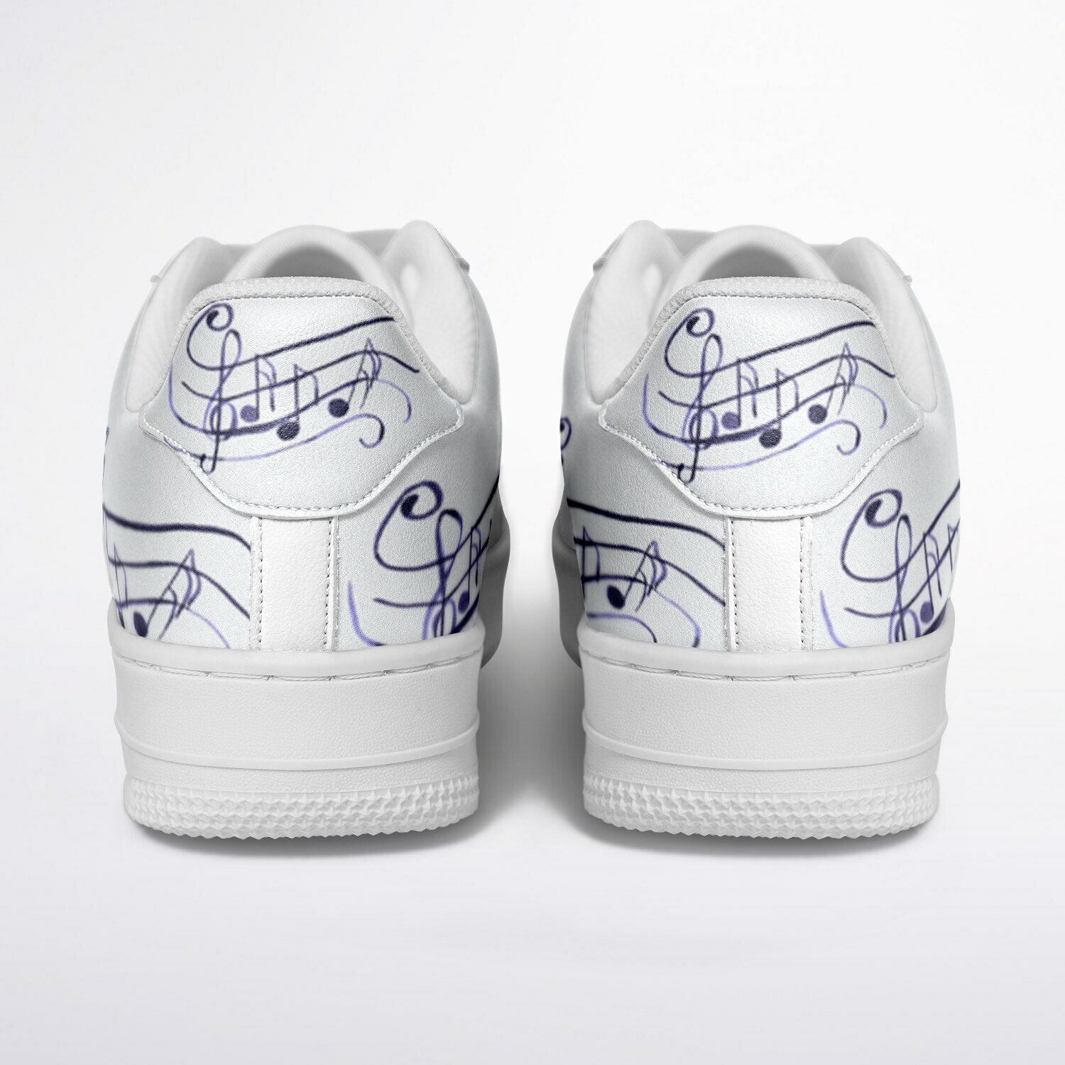 Sneakers Low Tops with Music Notes - sneakerpanache.comSneakers Low Tops with Music Notes