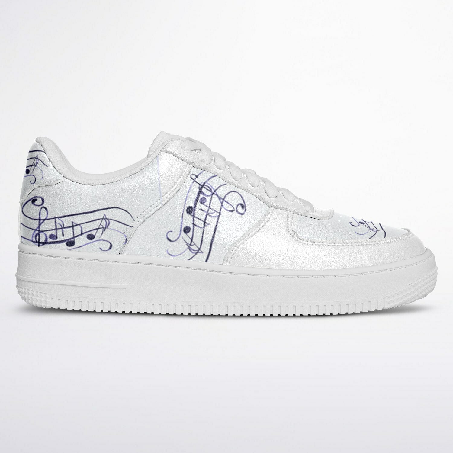 Sneakers Low Tops with Music Notes - sneakerpanache.comSneakers Low Tops with Music Notes