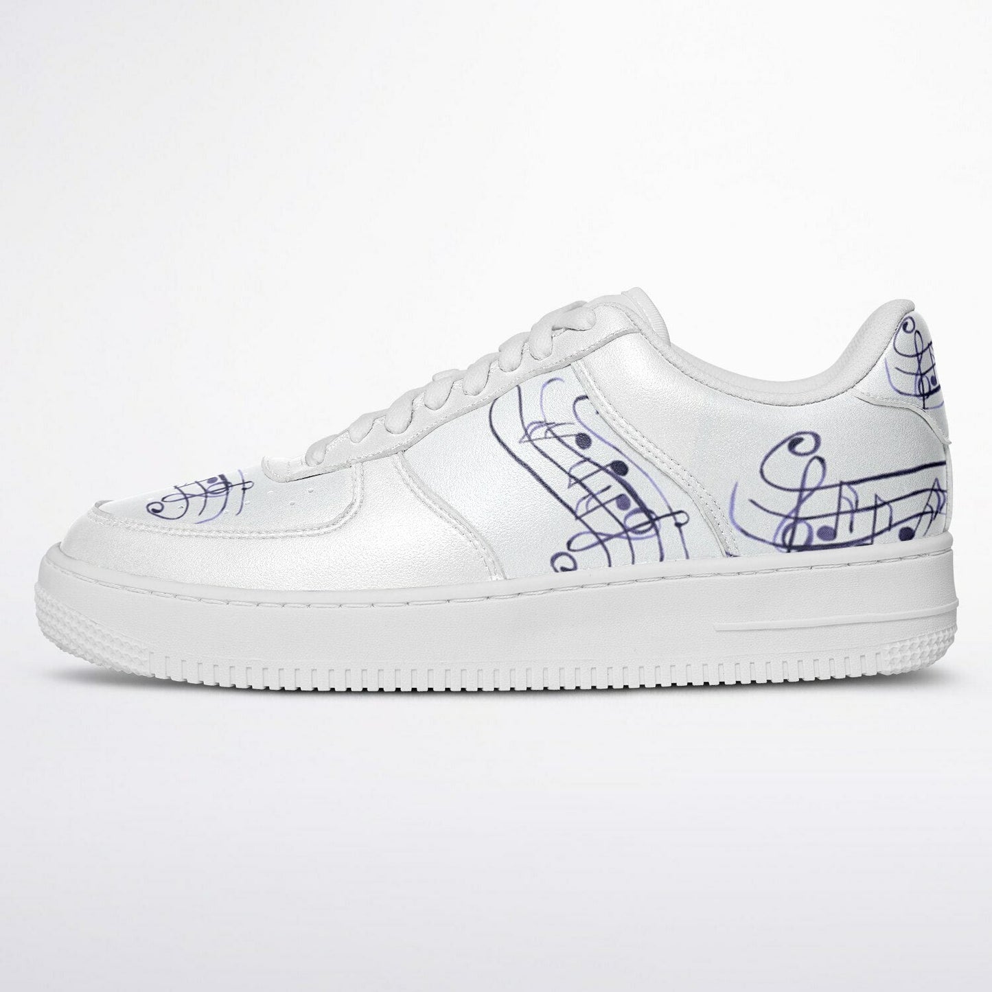 Sneakers Low Tops with Music Notes - sneakerpanache.comSneakers Low Tops with Music Notes