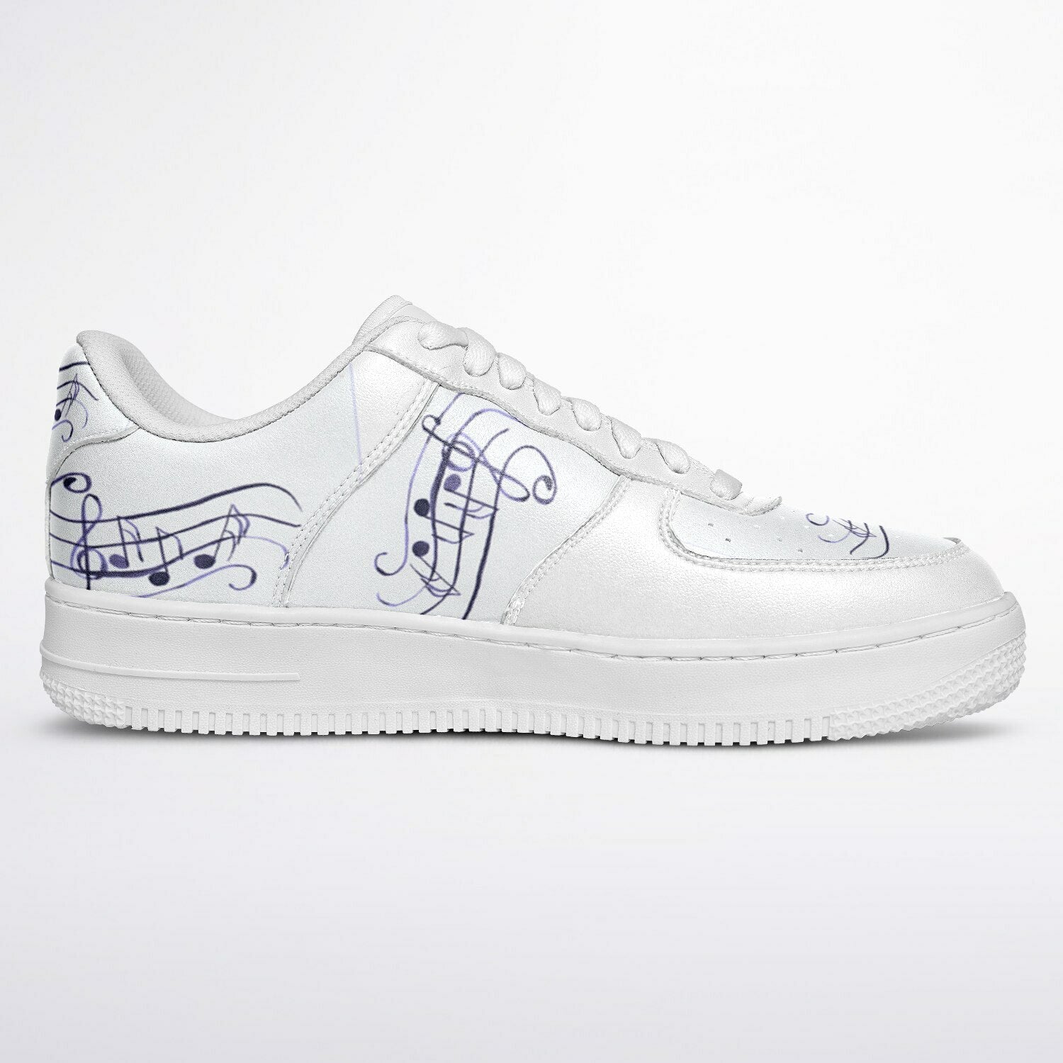 Sneakers Low Tops with Music Notes - sneakerpanache.comSneakers Low Tops with Music Notes